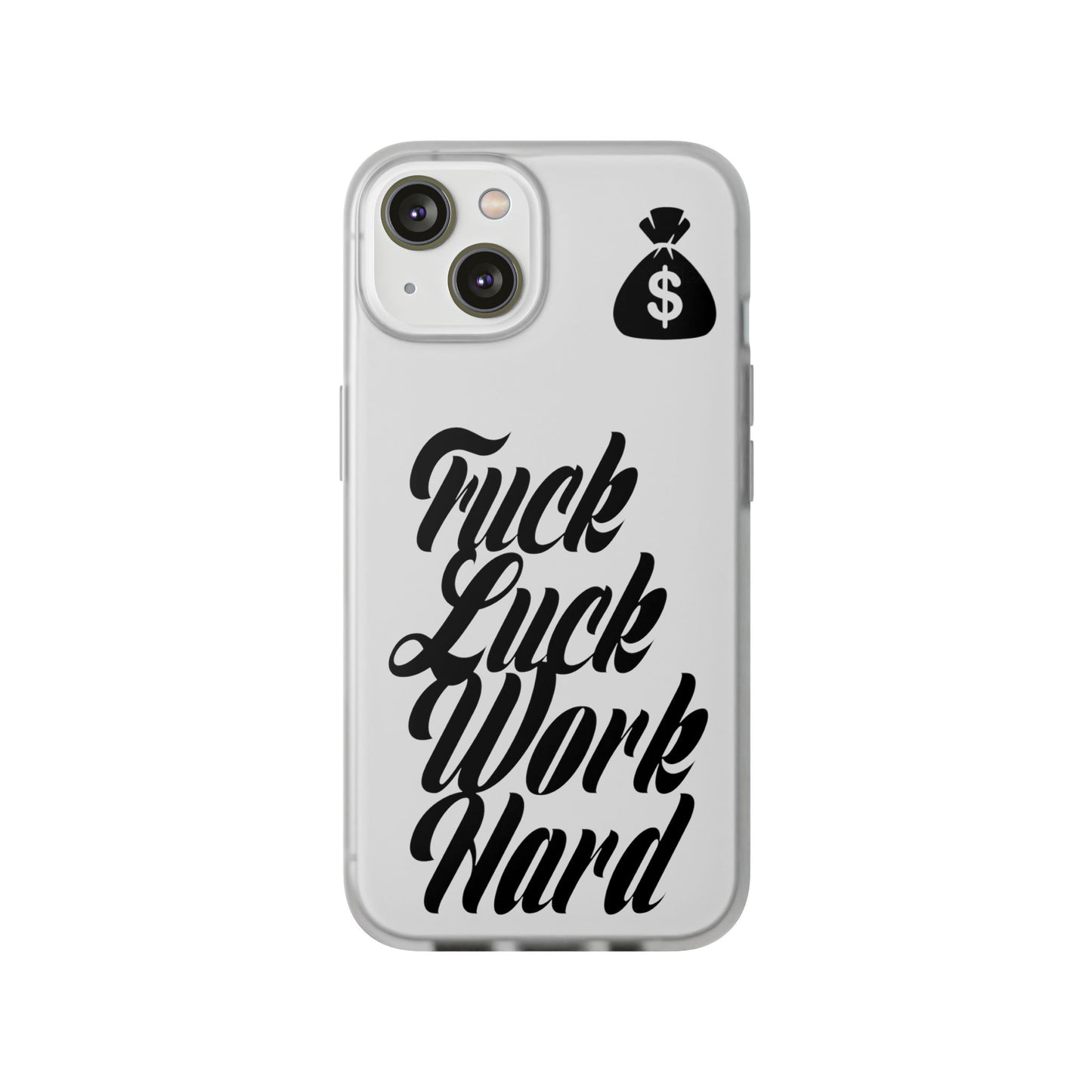 Stylish Flexi Phone Case - Motivational Quote, Perfect for Entrepreneurs, Gift for Graduations, Celebrations, and Daily Inspiration