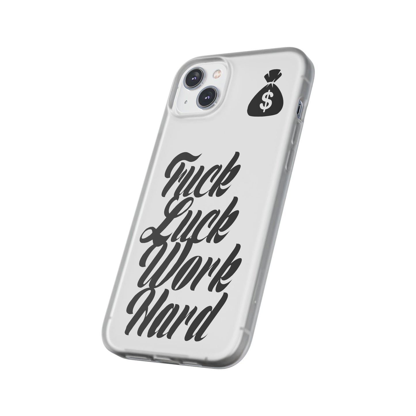 Stylish Flexi Phone Case - Motivational Quote, Perfect for Entrepreneurs, Gift for Graduations, Celebrations, and Daily Inspiration