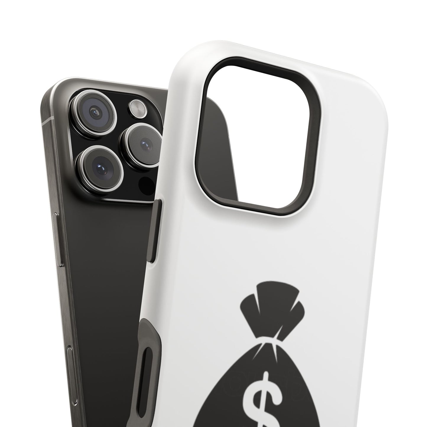 Money Bag Impact-Resistant Phone Case, Durable Phone Cover, Gift for Entrepreneurs, Stylish Protection, Birthday or Holiday Gift