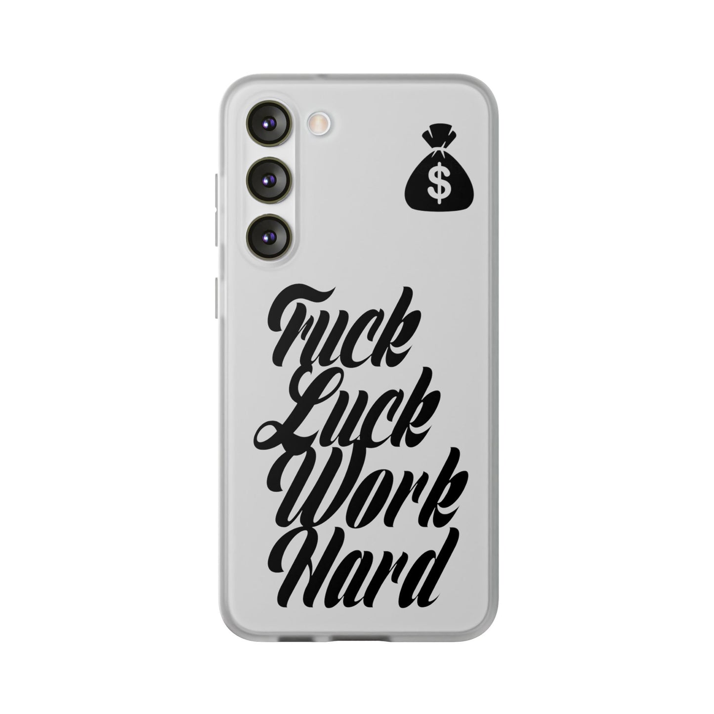 Stylish Flexi Phone Case - Motivational Quote, Perfect for Entrepreneurs, Gift for Graduations, Celebrations, and Daily Inspiration