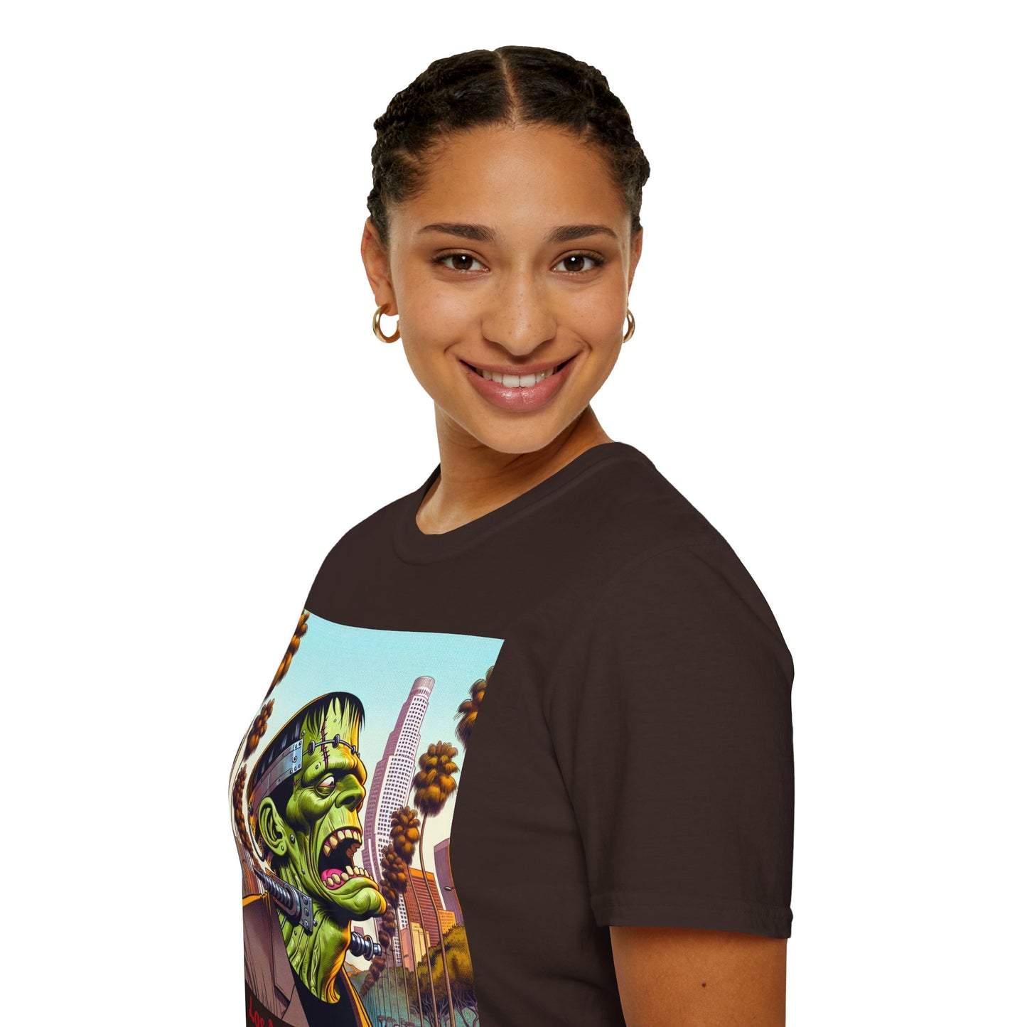 Los Angeles Monster Unisex T-Shirt, Funny Graphic Tee, Halloween Costume Shirt, Gift for Horror Fans, Casual Wear