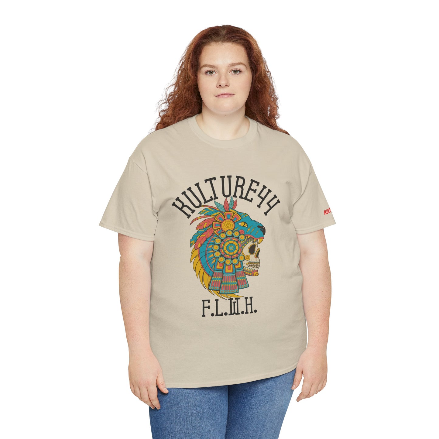 Aztec warrior Cultural Art Tee - Vibrant Skull Design, Unisex Graphic T-Shirt for Festivals, Birthdays, Gift Ideas, Everyday Wear, Casual Style