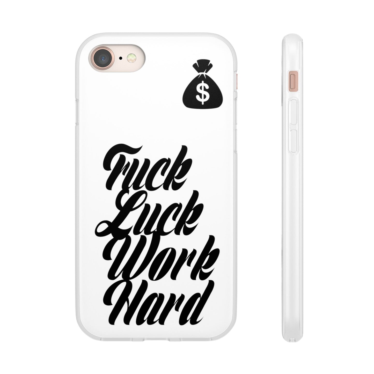 Stylish Flexi Phone Case - Motivational Quote, Perfect for Entrepreneurs, Gift for Graduations, Celebrations, and Daily Inspiration