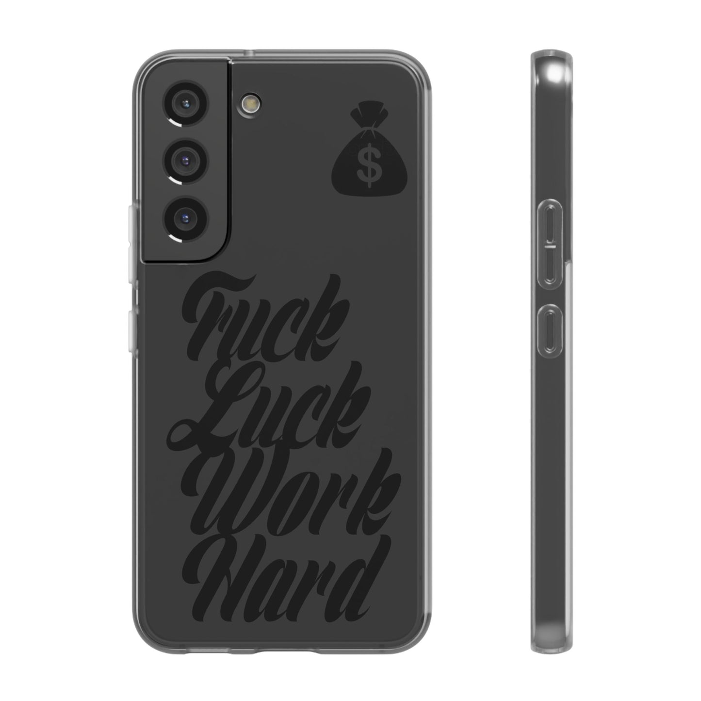 Stylish Flexi Phone Case - Motivational Quote, Perfect for Entrepreneurs, Gift for Graduations, Celebrations, and Daily Inspiration