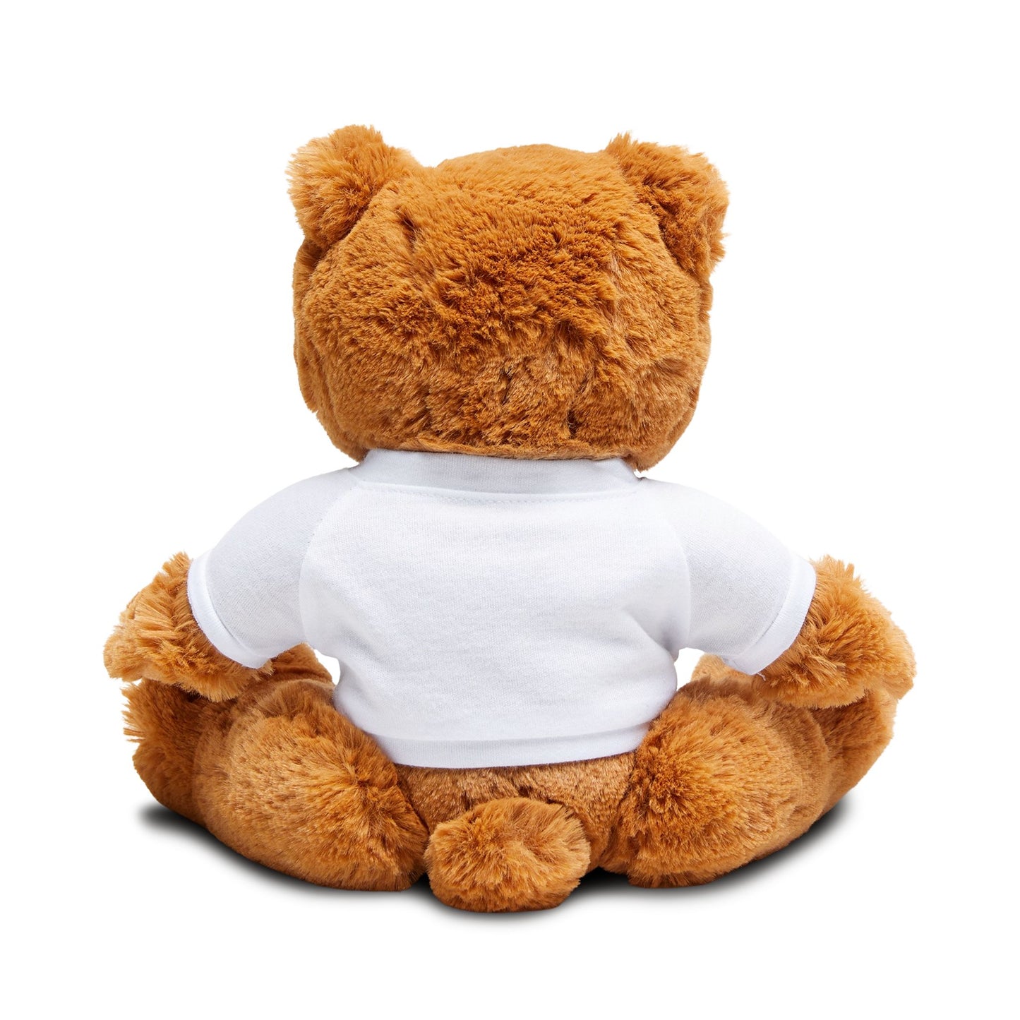Plush Teddy Bear with Money Symbol T-Shirt | Cute Gift for Any Occasion, Stuffed Animal, Spring & Summer Decor, Birthday & Holiday Present