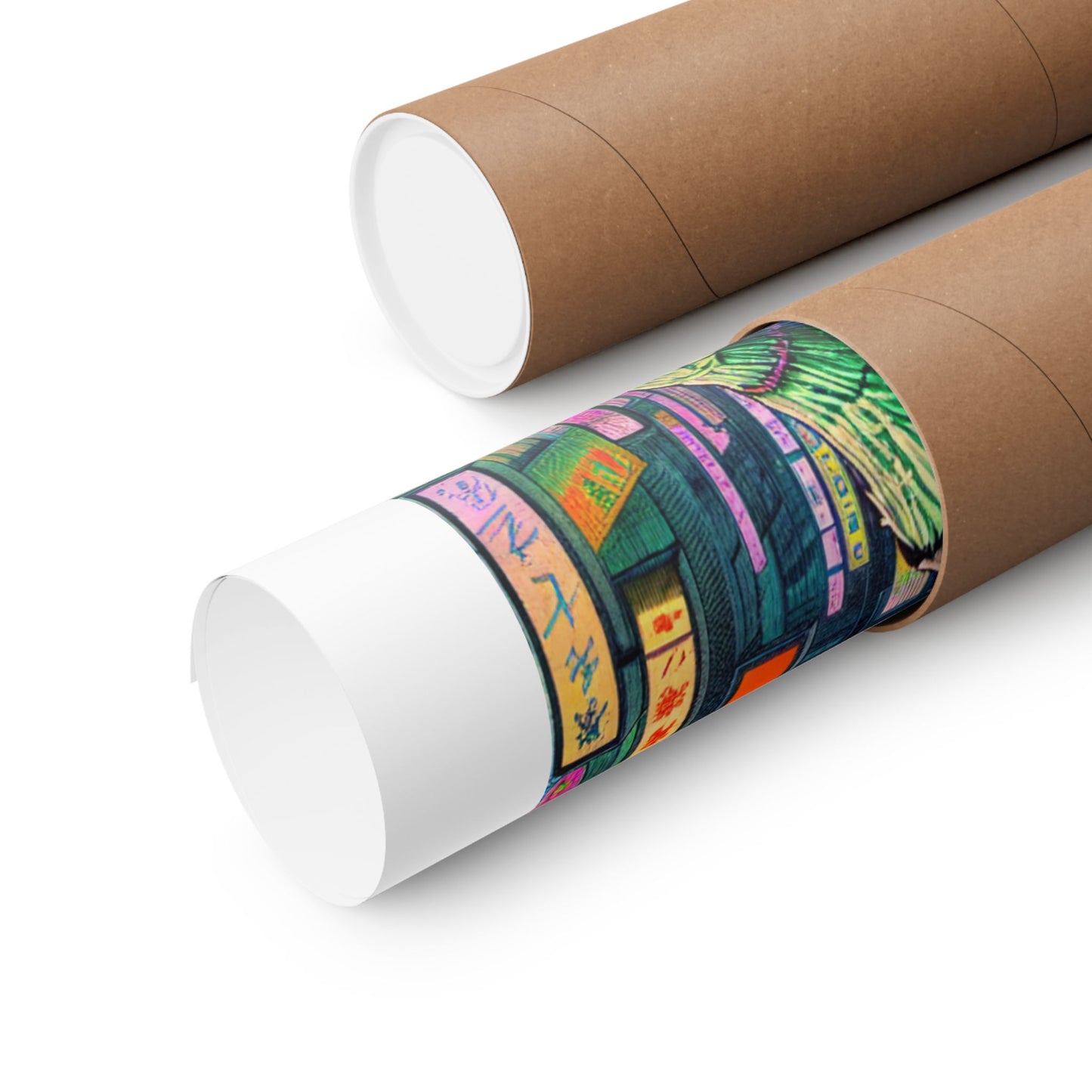 Urban Monster Art Posters | Matte Vertical Wall Decor for Halloween, Streetwear Aesthetics, Home & Office