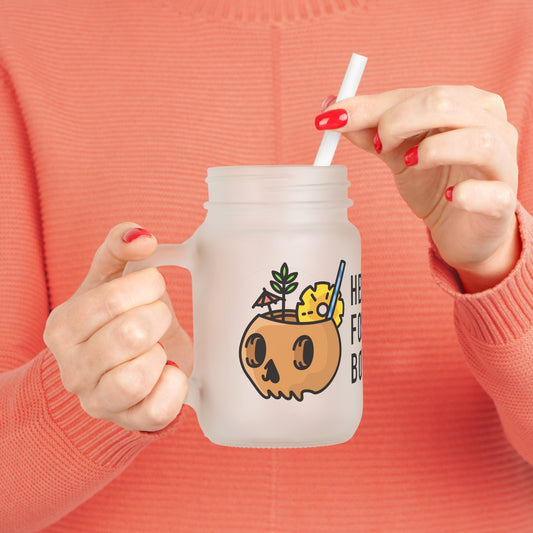 Halloween Mason Jar, Here for the Boos Drinkware, Seasonal Party Cup, Fall Celebration, Cute Decor for Spooky Nights