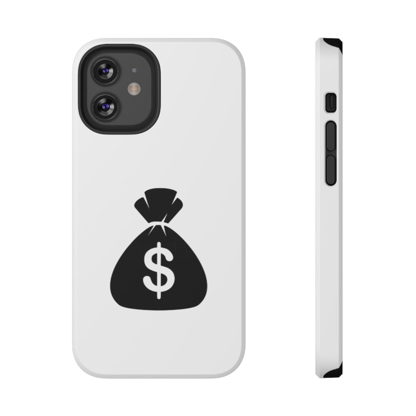 Money Bag Impact-Resistant Phone Case, Durable Phone Cover, Gift for Entrepreneurs, Stylish Protection, Birthday or Holiday Gift