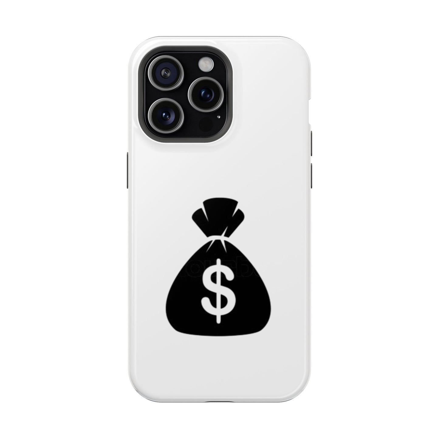 Money Bag Impact-Resistant Phone Case, Durable Phone Cover, Gift for Entrepreneurs, Stylish Protection, Birthday or Holiday Gift
