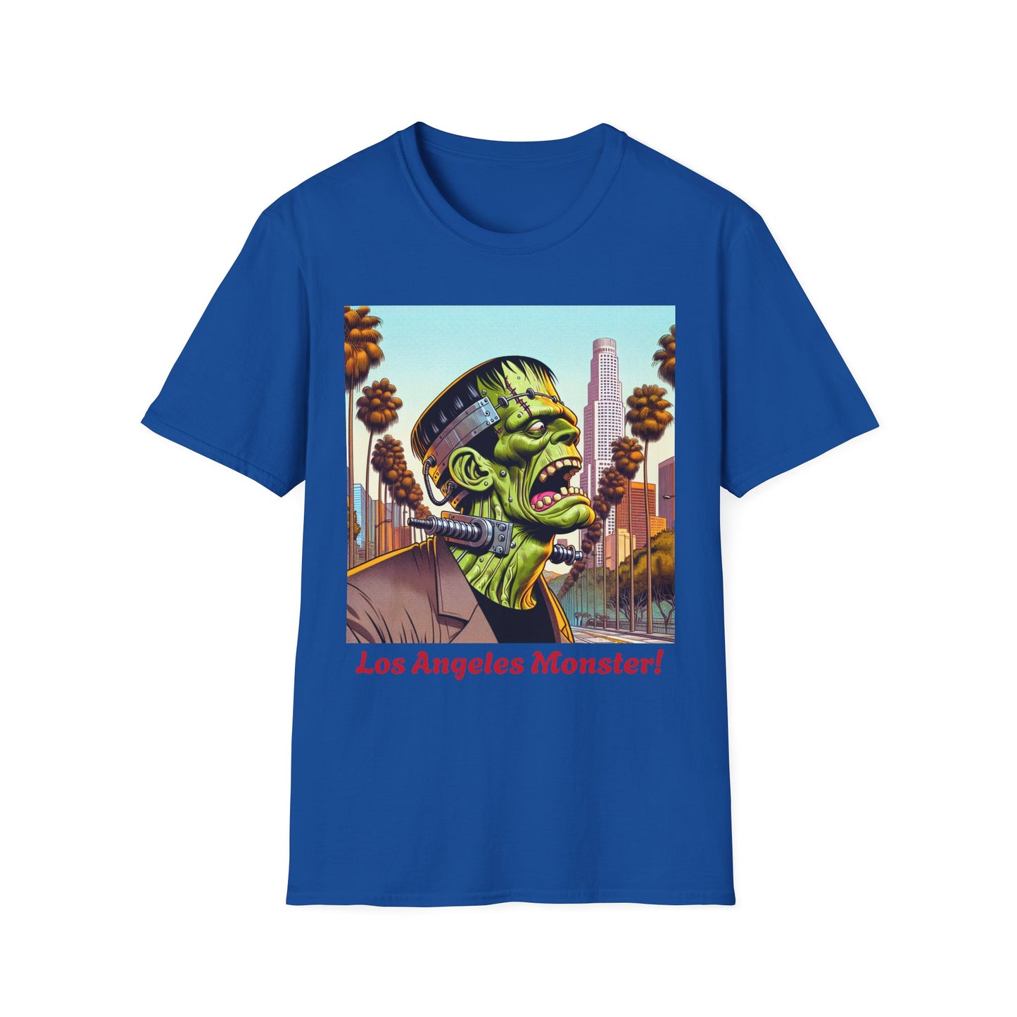 Los Angeles Monster Unisex T-Shirt, Funny Graphic Tee, Halloween Costume Shirt, Gift for Horror Fans, Casual Wear