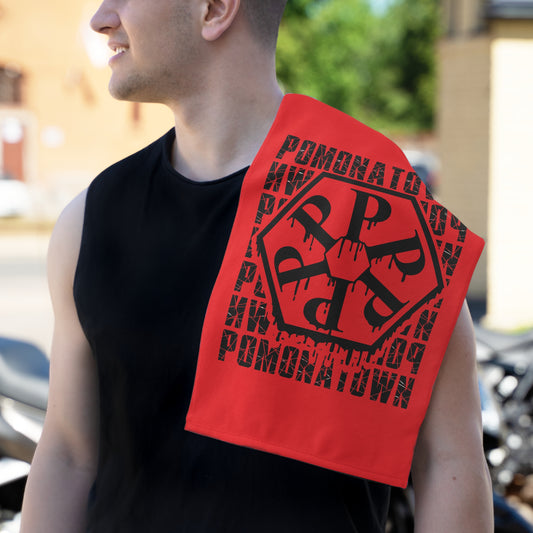 Pomona town Rally Towel - 11x18 Sports Fan Gear, Game Day Essential, Gift for Fans, Gym Towel, BBQ Accessory
