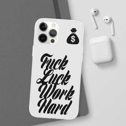 Stylish Flexi Phone Case - Motivational Quote, Perfect for Entrepreneurs, Gift for Graduations, Celebrations, and Daily Inspiration
