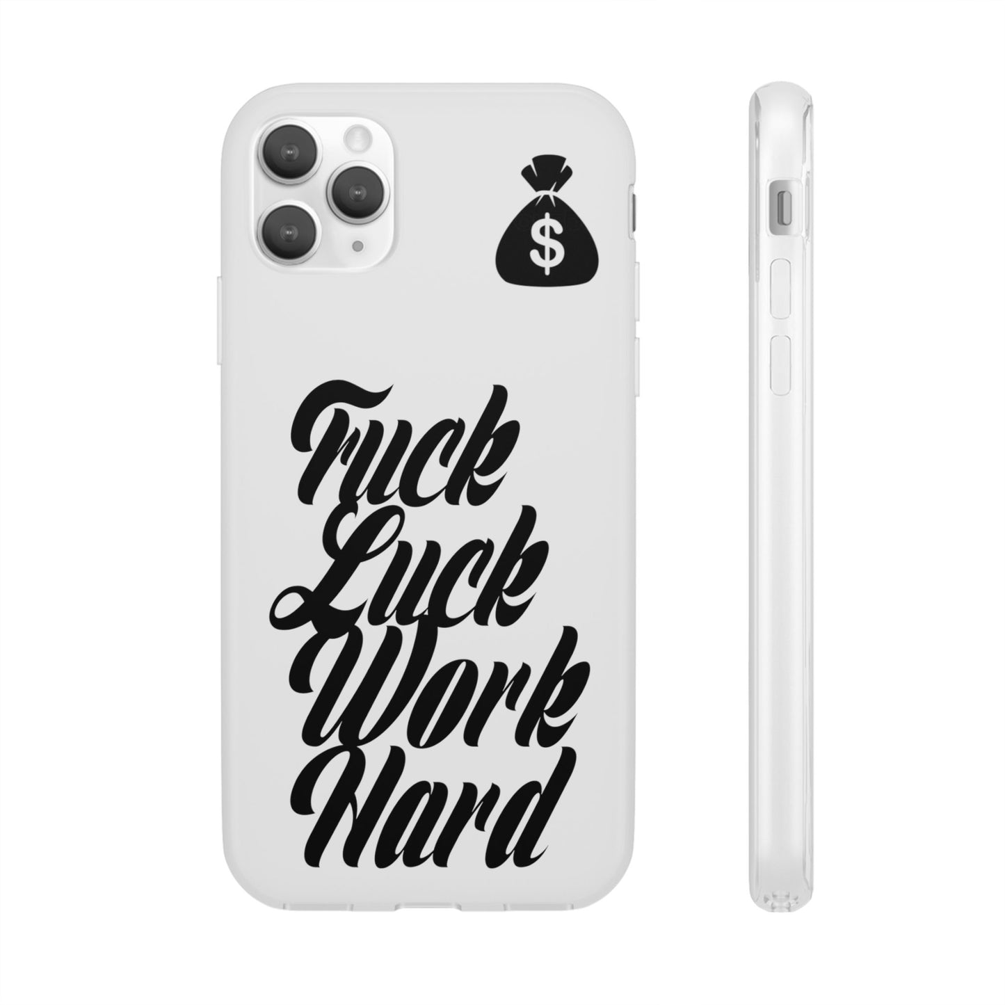 Stylish Flexi Phone Case - Motivational Quote, Perfect for Entrepreneurs, Gift for Graduations, Celebrations, and Daily Inspiration