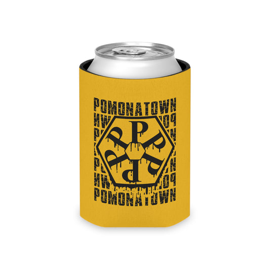 Cooler with Pomonatown Design, Insulated Beverage Holder, Party Favor, Summer BBQ Accessory, Outdoor Event Gear, Custom Drink Sleeve